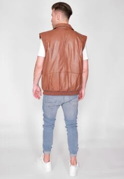 JCCMIT ABNEHMBAREN ÄRMELN - Skinnjacka - Cognac -Stilfulla Val Butik 3382ec01cbef44fd989d7b8fd7aede2d