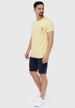 INDICODE JEANSVILLEURBANNE - Jeansshorts - Navy -Stilfulla Val Butik 34f286904577475284e96868cf4a24fe