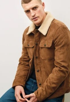 NextBORG COLLAR - Allvädersjacka - Tan -Stilfulla Val Butik 36de052b99784ea293c555b3586958e4