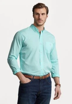 Polo Ralph Lauren Big & TallLONG SLEEVE SHIRT - Skjorta - Island Aqua