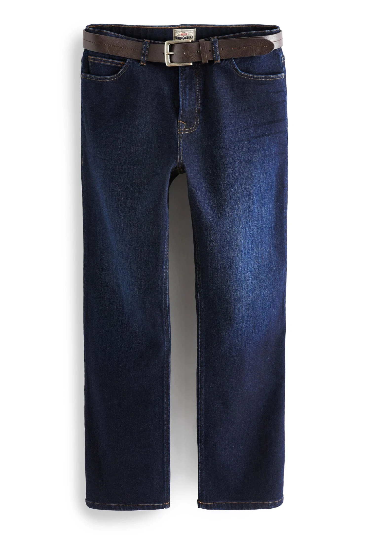 NextBELTED - Jeans Straight Leg - Rich Blue 7 NextBELTED - Jeans Straight Leg - Rich Blue - Bild 5