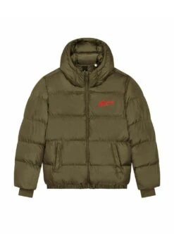 Mira ParisAMORE EMBROIDERY UNISEX PUFFER - Vinterjacka - Green