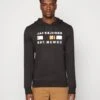 Jack & JonesJCOFREDDIE HOOD - Sweatshirt - Black
