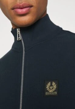 BelstaffZIP THROUGH - Tröja Med Dragkedja - Dark Ink -Stilfulla Val Butik 3ea753c6bfbc45ca9c23ce7d3edaa7db