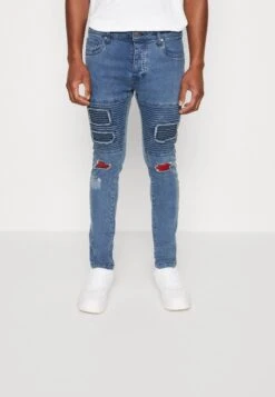 Brave SoulNEVADA - Jeans Skinny Fit - Light Blue