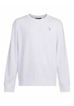 J.LINDEBERGIVAR INTERLOCK - Sweatshirt - White