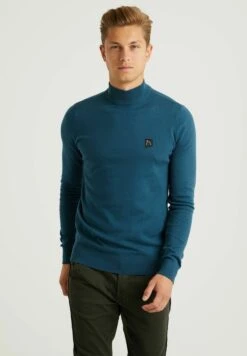 CHASIN'ARD MOCK - Stickad Tröja - Blue