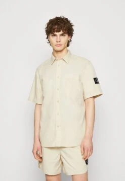 Calvin Klein JeansSHIRT - Skjorta - Classic Beige