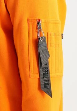 Alpha IndustriesFOAM PRINT - Luvtröja - Alpha Orange -Stilfulla Val Butik 463d9ab2aaf64166adb597382553da8f