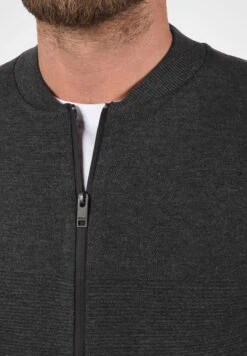 SolidSDCEZAR - Kofta - Dark Grey Melange -Stilfulla Val Butik 48240f55fc9b43188c2eca1b6a746baf