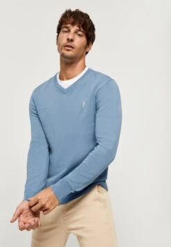 Polo Club2 PACK V-AUSSCHNITT - Stickad Tröja - Blue -Stilfulla Val Butik 4a1f02fce98548f892f19f1230fb4fc0