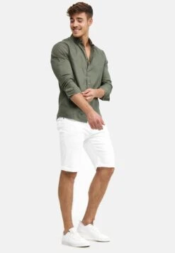 INDICODE JEANSCUBA CADEN - Jeansshorts - Off-white 8 INDICODE JEANSCUBA CADEN - Jeansshorts - Off-white -Stilfulla Val Butik 4c0dbf98b6f941fb9d8389aa8342efda