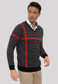 Sir Raymond TailorStickad Tröja - Black -Stilfulla Val Butik 4c1f2319a6d34bf8bc9b5bf506c5622b