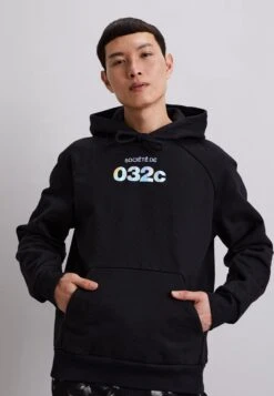 032cRAGLAN HOODIE - Sweatshirt - Black