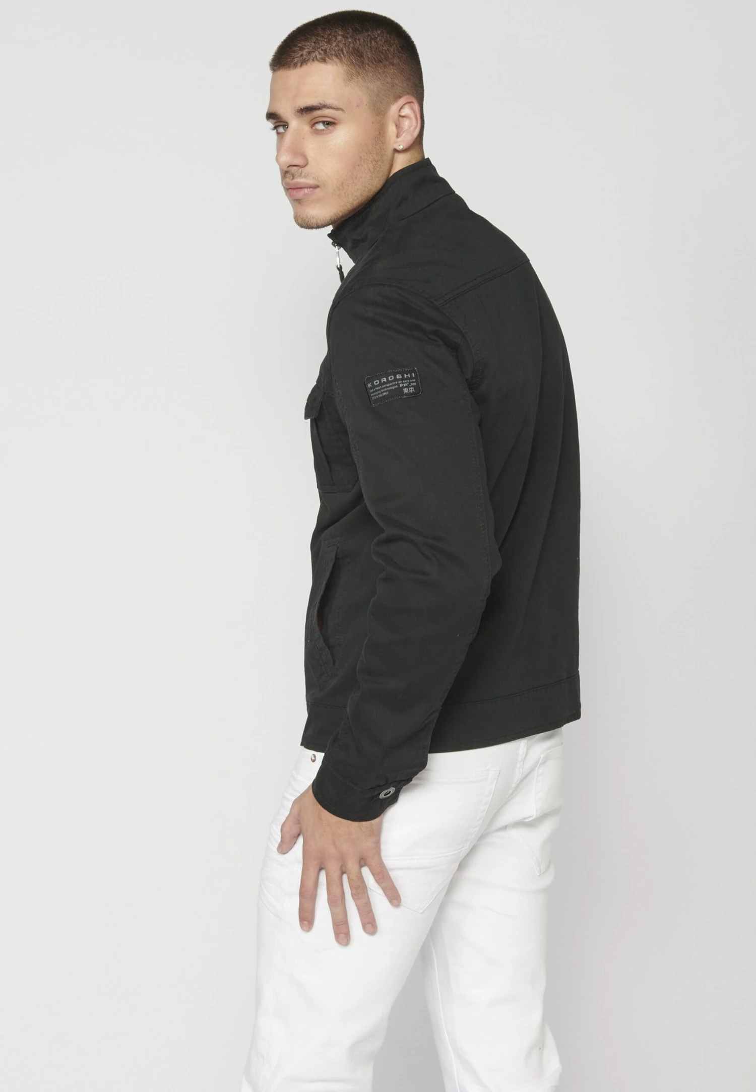 KoroshiJeansjacka - Black 11 KoroshiJeansjacka - Black - Bild 9