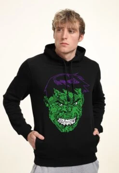 Henry TigerAVENGERS CLASSIC HULKFACE ICONS - Sweatshirt - Black