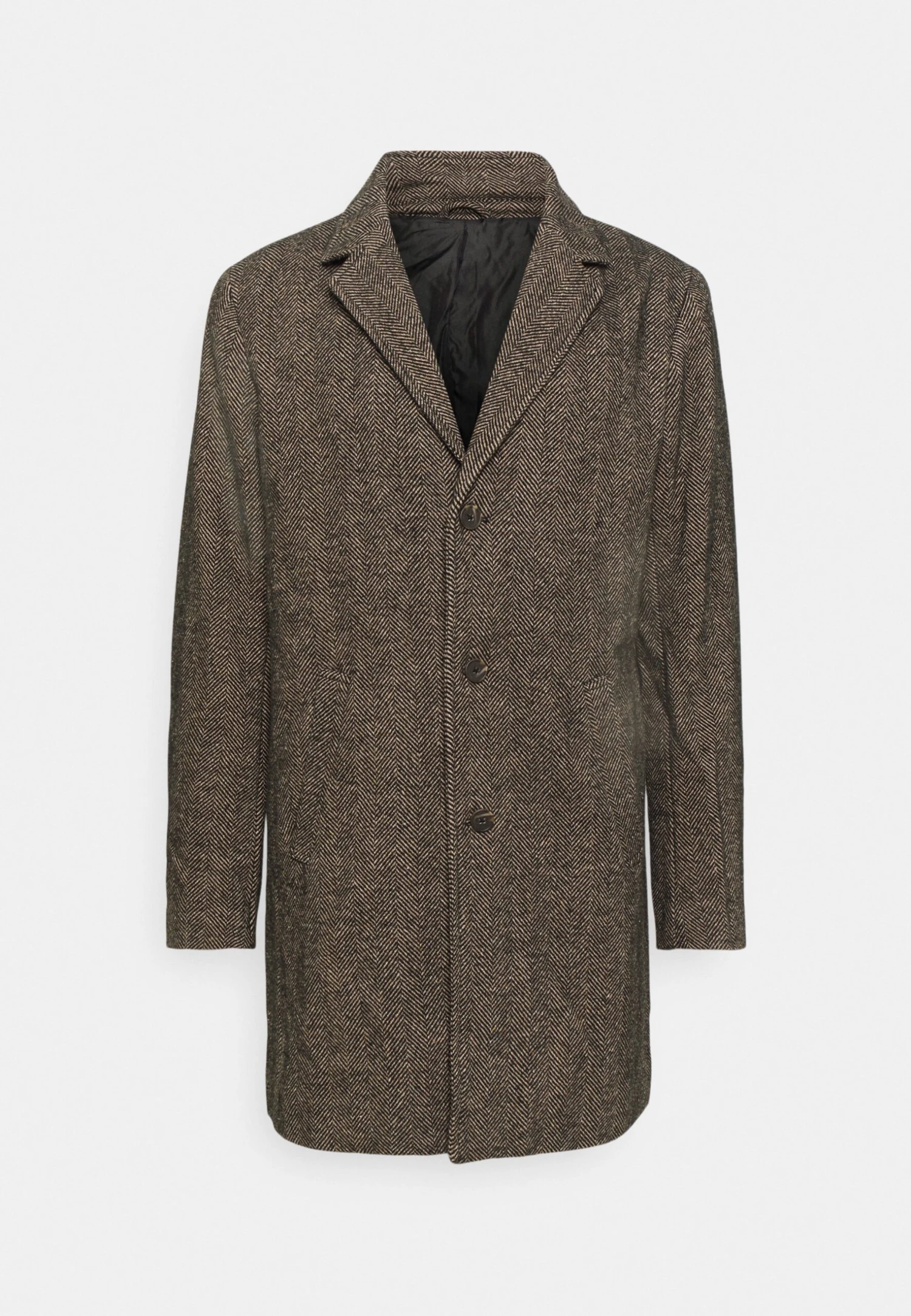 SolidSDTAVE HERRINGBONE COAT 21105919 - Klassisk Kappa / Rock - Black 8 SolidSDTAVE HERRINGBONE COAT 21105919 - Klassisk Kappa / Rock - Black - Bild 6