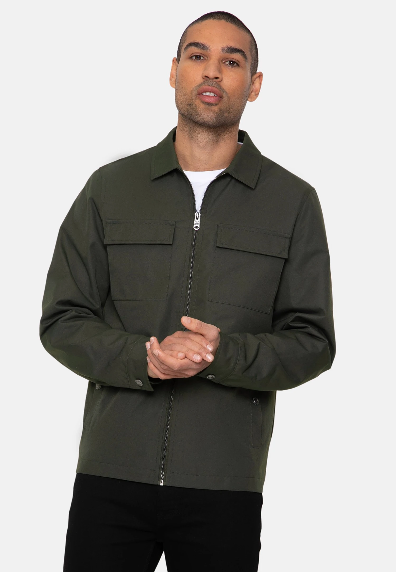 ThreadbarePARK - Tunn Jacka - Khaki 3 ThreadbarePARK - Tunn Jacka - Khaki