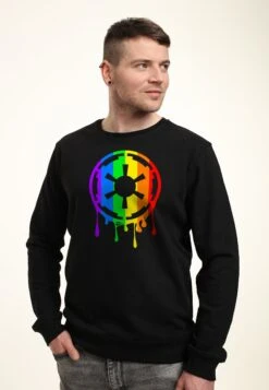 Henry TigerSTAR WARS CLASSIC EMPIRE RAINBOW - Sweatshirt - Black