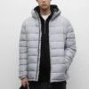 PULL & BEAR PULL&BEARLIGHTWEIGHT PUFFER - Vinterjacka - Light Grey -Stilfulla Val Butik 56b7fb92fc8548a5858753ba5d92c93d