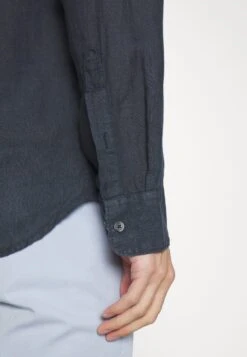 120% LinoCAMICIA - Skjorta - Blue Navy -Stilfulla Val Butik 5749c7235ebe4a9494810cd3ad223344