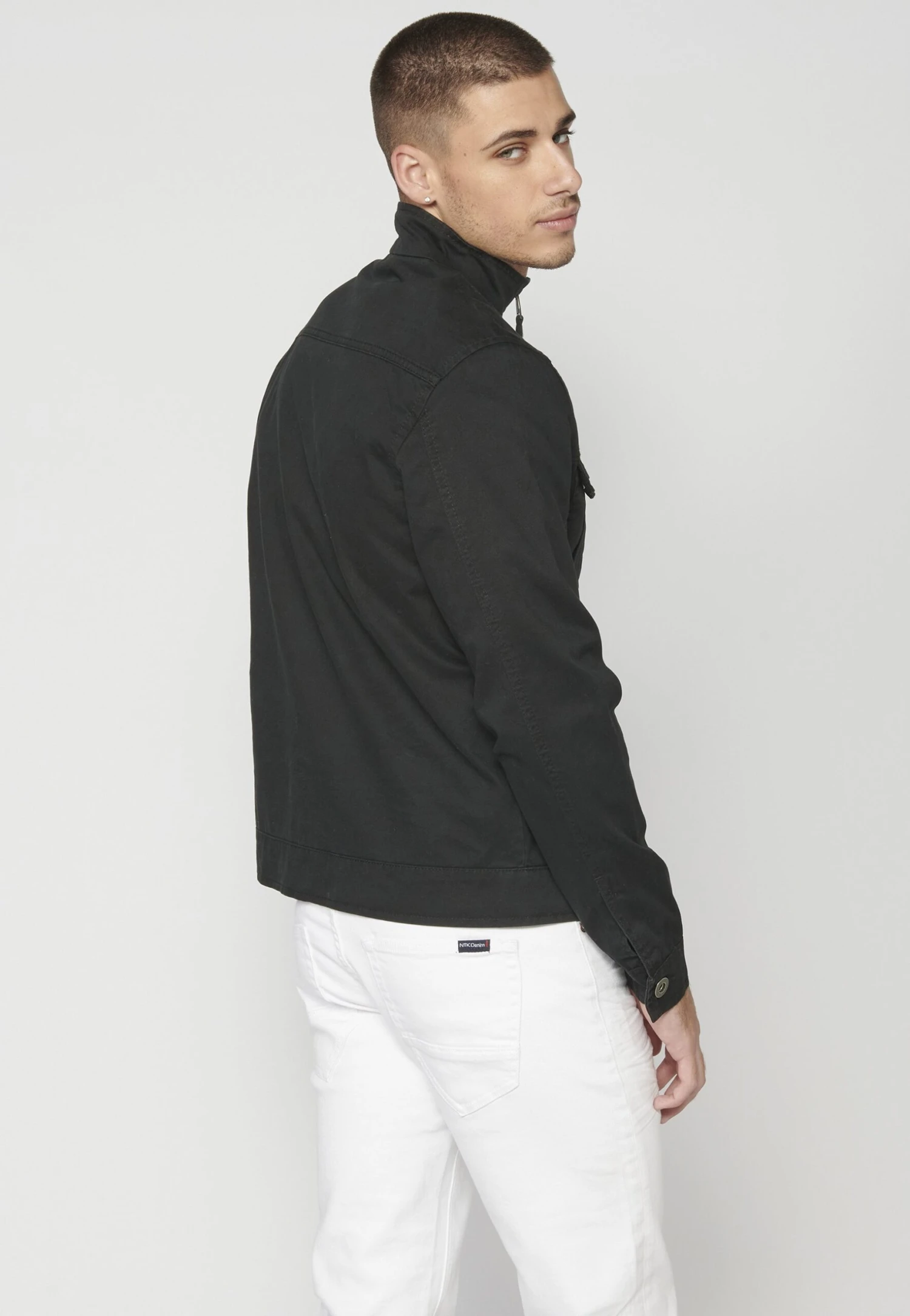 KoroshiJeansjacka - Black 12 KoroshiJeansjacka - Black - Bild 10