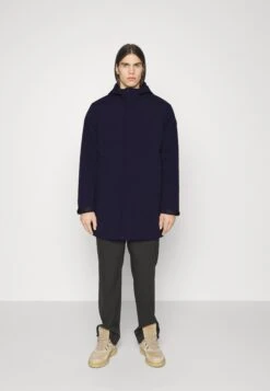 Les DeuxNIGEL COAT - Vinterkappa /-rock - Dark Navy