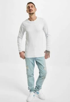 DEFTHEO - Jeans Straight Leg - Blue -Stilfulla Val Butik 5fdb6969d0984fde9721617ef672bd13