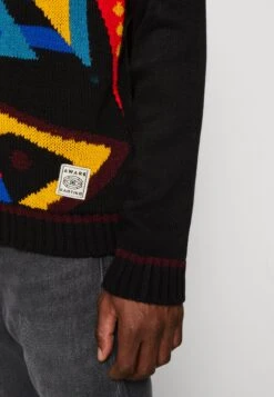 KaotikoCUBISM UNISEX - Stickad Tröja - Black -Stilfulla Val Butik 62961be4f3364f5c80d23170c372c7ae