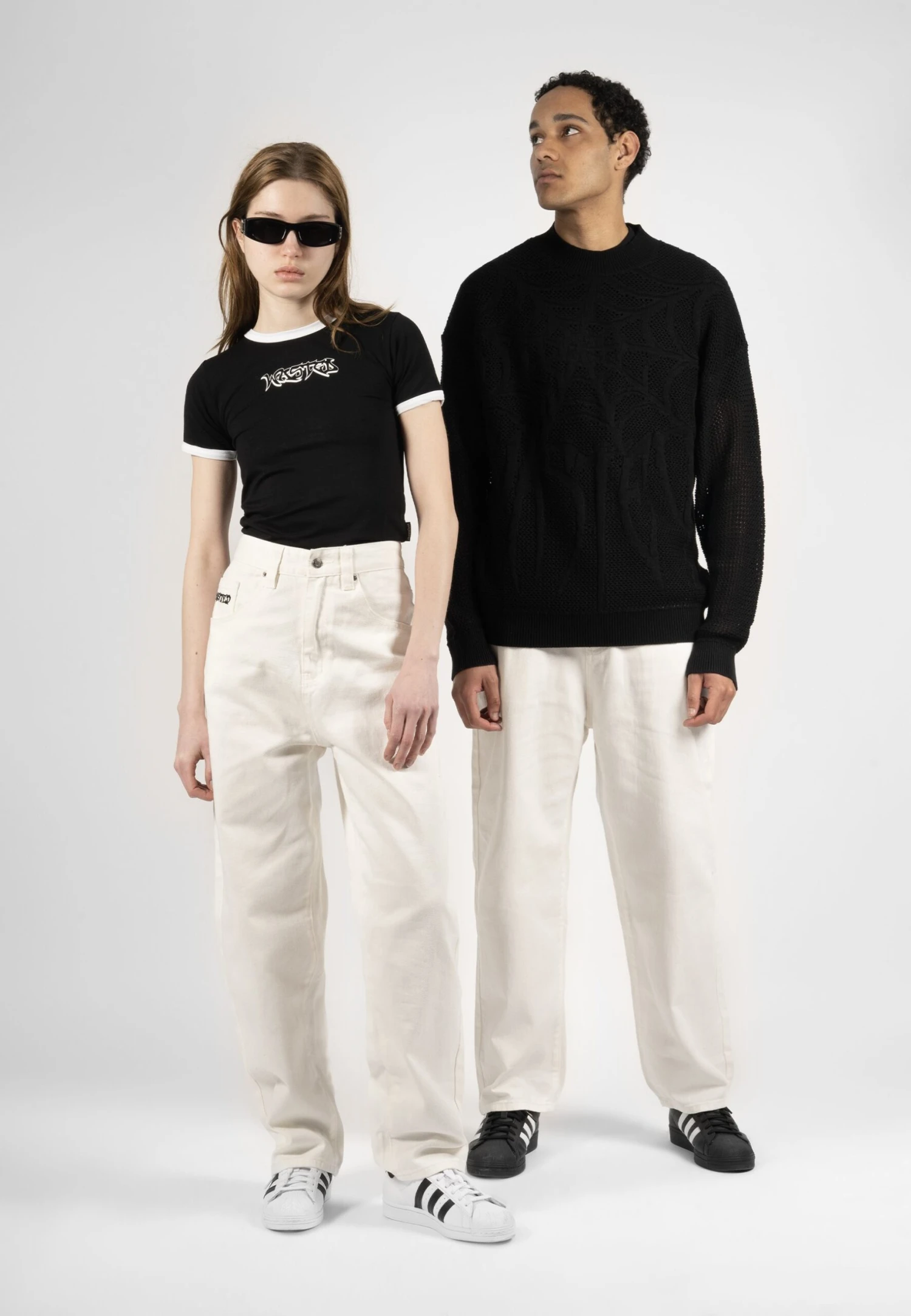 Wasted ParisCASPER PANT METHOD UNISEX - Jeans Relaxed Fit - Offwhite 4 Wasted ParisCASPER PANT METHOD UNISEX - Jeans Relaxed Fit - Offwhite - Bild 2