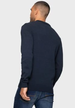 ThreadbareTHORTON - Stickad Tröja - Navy -Stilfulla Val Butik 63dc878e22fc4f88bb41c9b3f7ae91b6