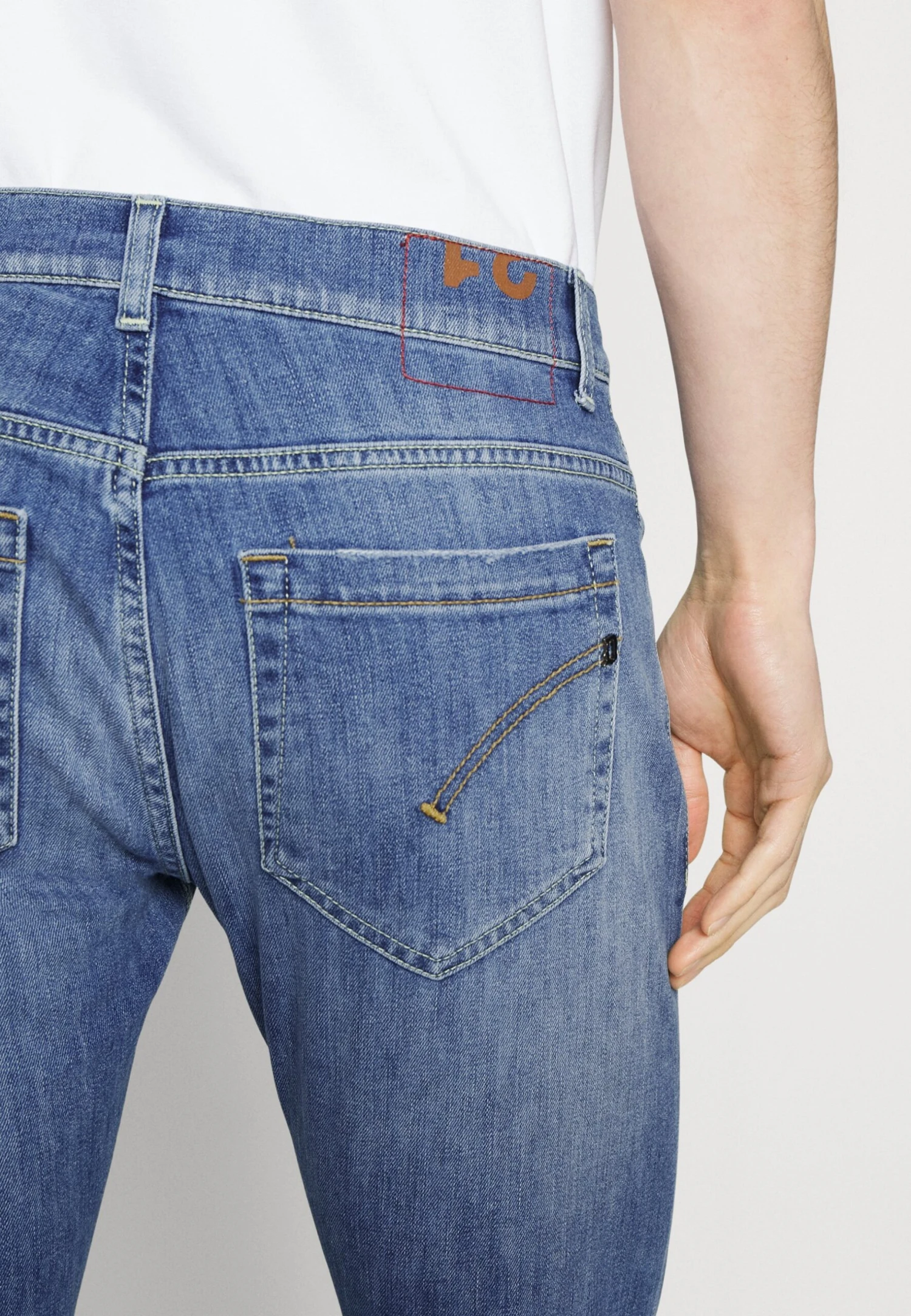 DondupGEORGE - Jeans Slim Fit - Blu 6 DondupGEORGE - Jeans Slim Fit - Blu - Bild 4