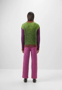 AGRUNISEX NEON PLAITED CABLE CREW - Stickad Tröja - Multi -Stilfulla Val Butik 65a12a4143294c66872a58d29d78e94c