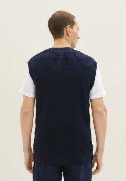 TOM TAILORStickad Tröja - Sky Captain Blue -Stilfulla Val Butik 689a0de3de6f492e8a82ab427afba03d