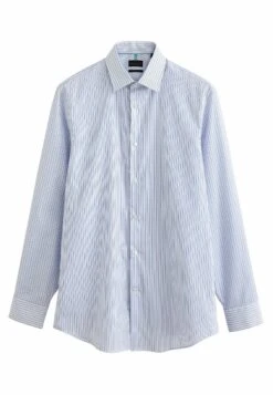 NextSIGNATURE TRIMMED REGULAR FIT SINGLE CUFF - Skjorta - Blue -Stilfulla Val Butik 69231f493bb4441990a368454a022825