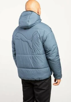 PumaCLASSICS HOODED PADDED EVENING - Vinterjacka - Niebieski -Stilfulla Val Butik 6a0c3497322c446eba6f006294b8285f