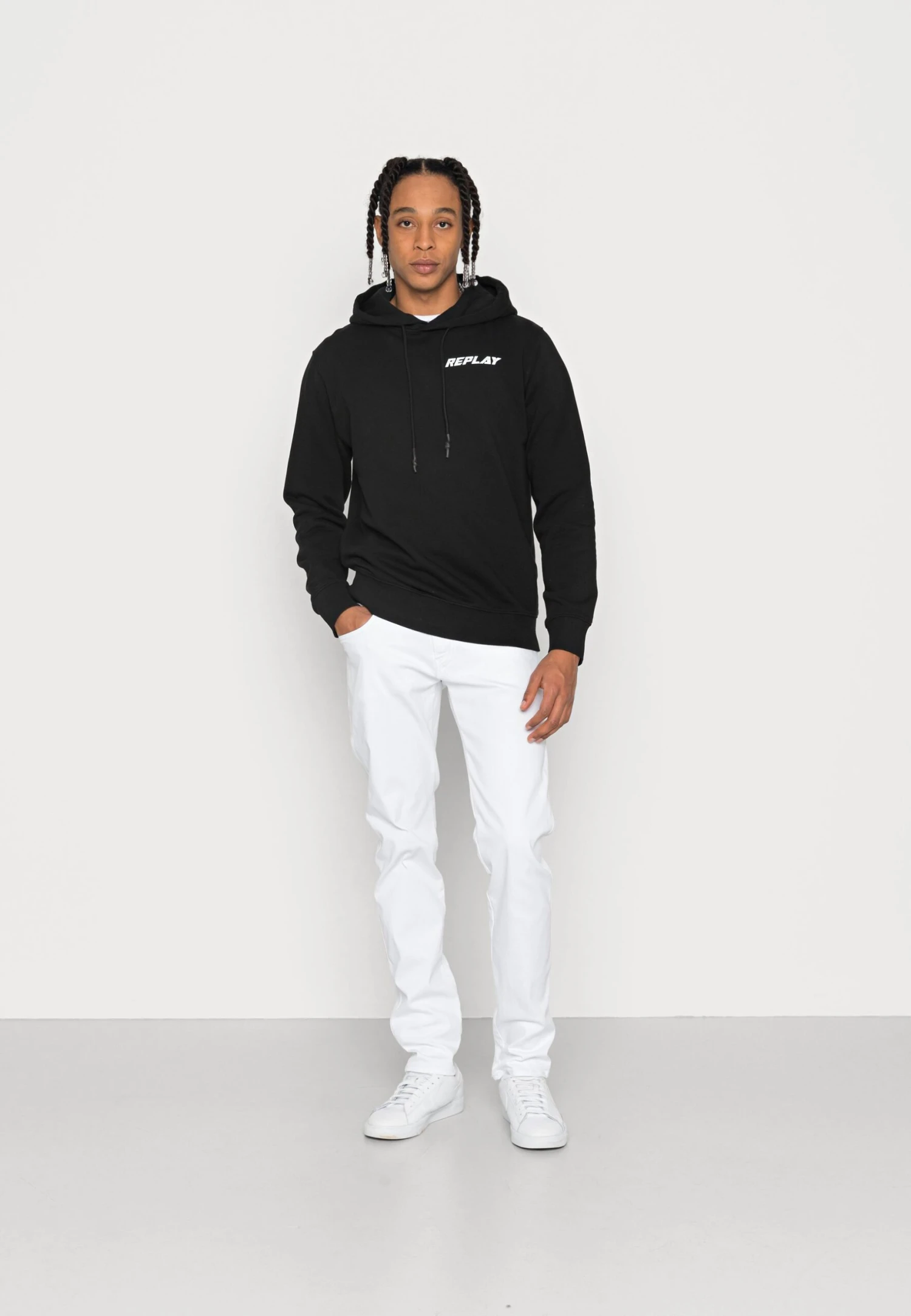 ReplayANBASS HYPERFLEX - Jeans Slim Fit - White 4 ReplayANBASS HYPERFLEX - Jeans Slim Fit - White - Bild 2