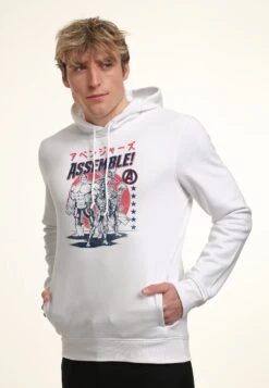 Henry TigerAVENGERS CLASSIC ASSEMBLE - Luvtröja - White