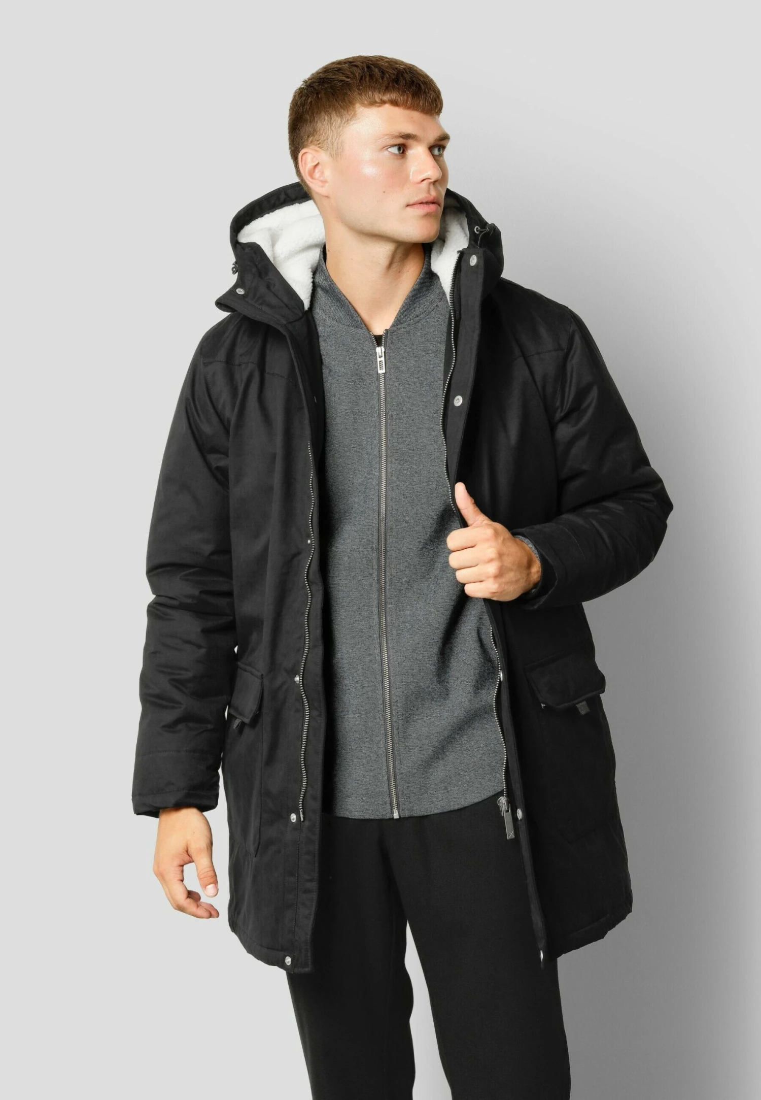 Clean Cut CopenhagenEVEREST - Vinterkappa /-rock - Black 3 Clean Cut CopenhagenEVEREST - Vinterkappa /-rock - Black