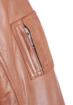 JCCMIT ABNEHMBAREN ÄRMELN - Skinnjacka - Cognac -Stilfulla Val Butik 6e71bef794eb44ea9b01554a2bb5ce90