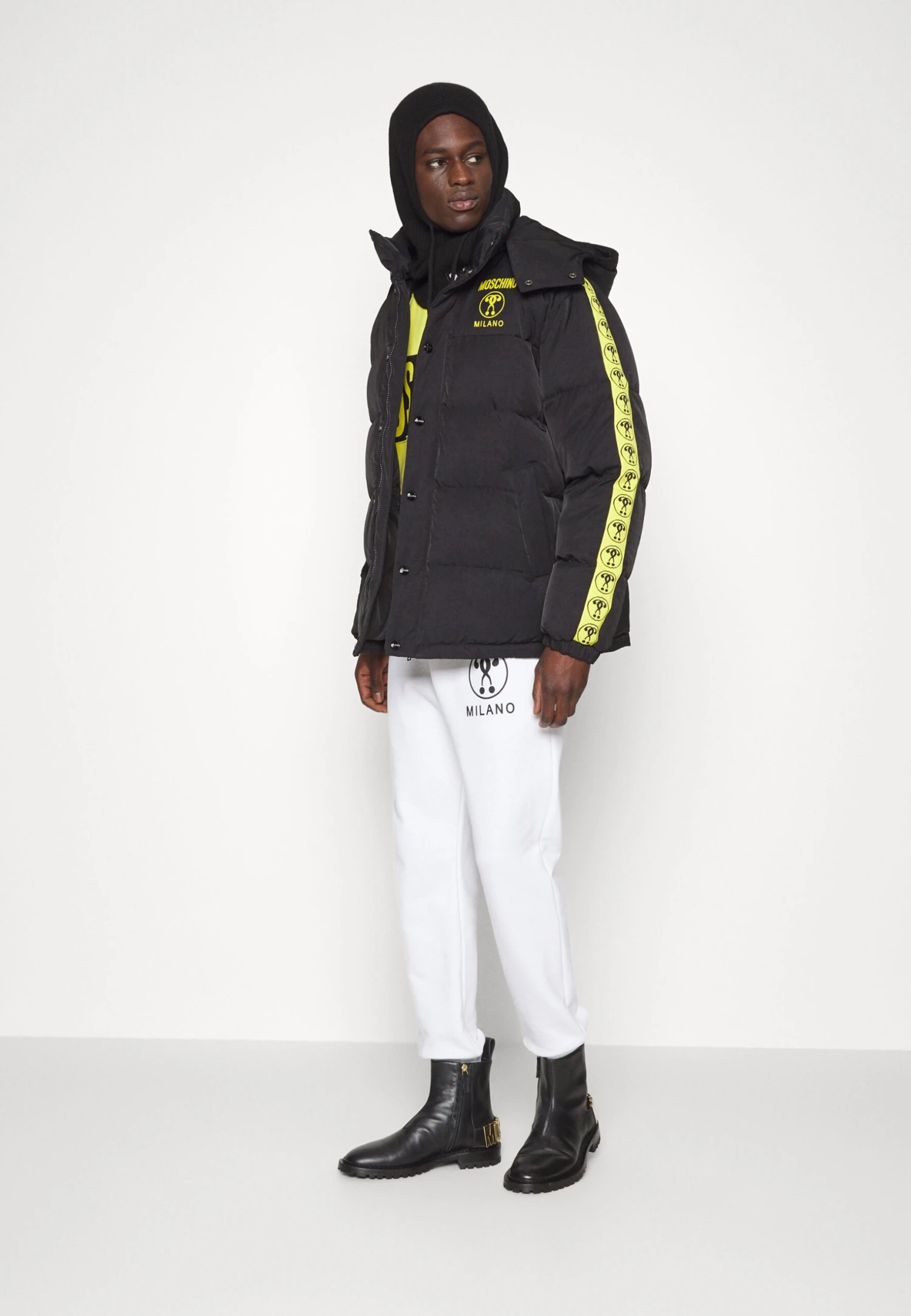 MOSCHINOLONG JACKET - Vinterkappa /-rock - Black 7 MOSCHINOLONG JACKET - Vinterkappa /-rock - Black - Bild 5