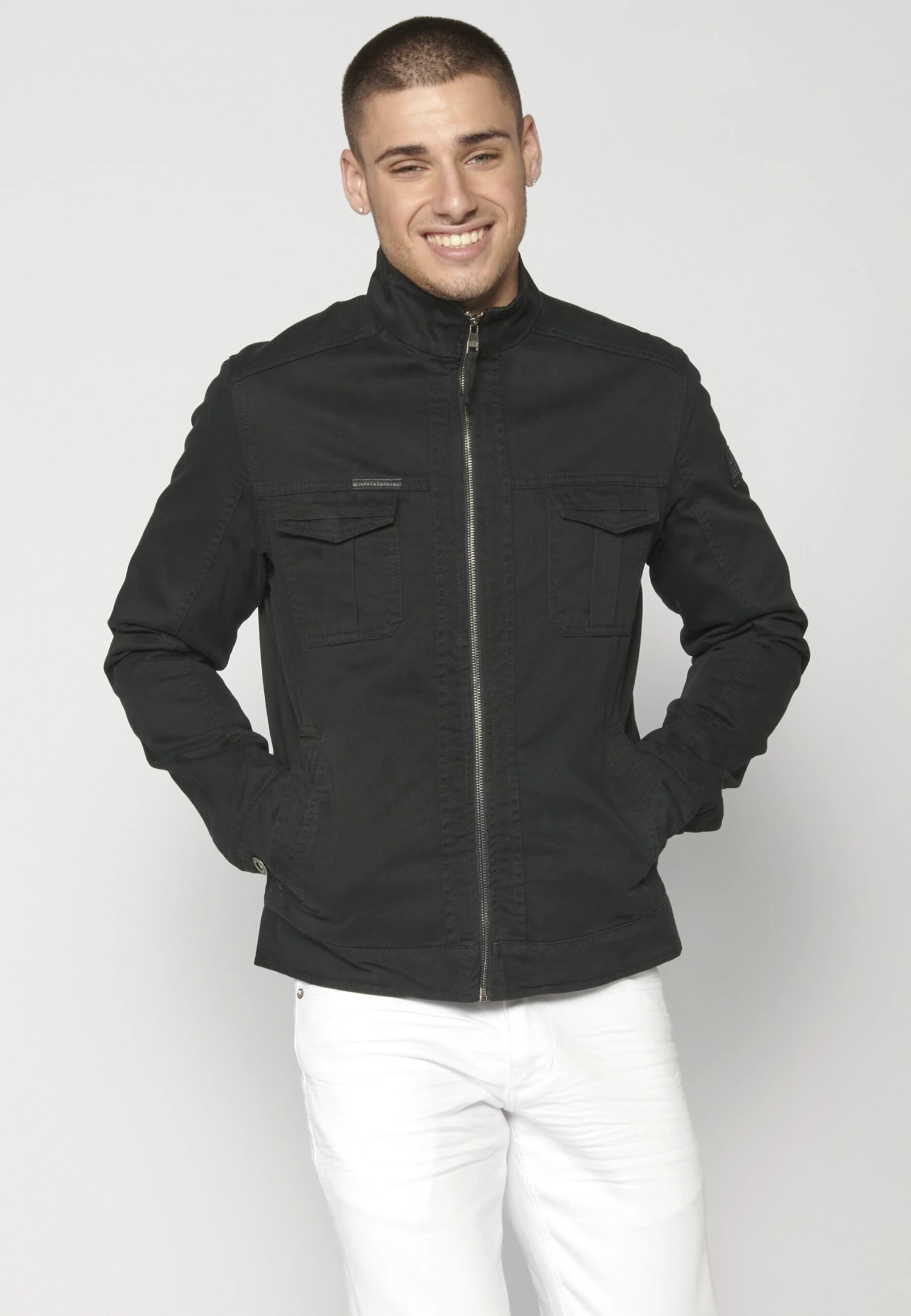 KoroshiJeansjacka - Black 9 KoroshiJeansjacka - Black - Bild 7