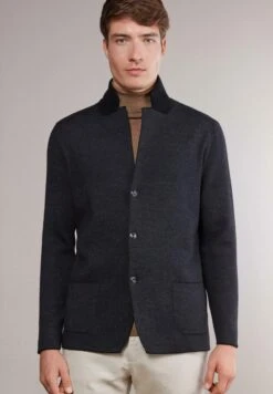 FalconeriTWEED - Kavaj - Schwarz Carbon