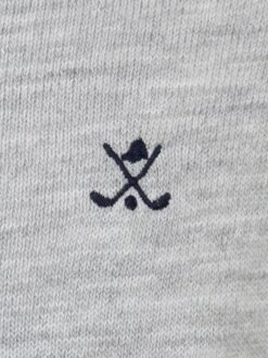 Sir Raymond TailorStickad Tröja - Grey Melange -Stilfulla Val Butik 7c61a0e514e441fb8b02e522b9cb9d13