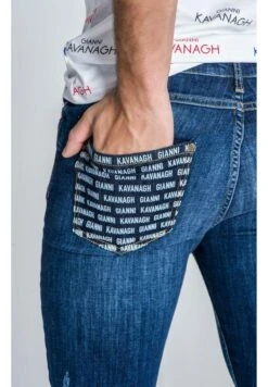 Gianni KavanaghJeans Skinny Fit - Dark Blue -Stilfulla Val Butik 7ceb1fd20b2e4ff3bf4cc7efde46524c