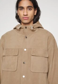 DeadwoodKODIAK - Skinnjacka - Sand -Stilfulla Val Butik 7e646798ede149a7bcce7cfdd896e988