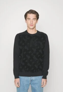 BOSSFENTURO - Stickad Tröja - Black