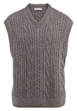 HessnaturStickad Tröja - Naturgrau -Stilfulla Val Butik 7f41c5fde870493f89a73ab7a7b28d40