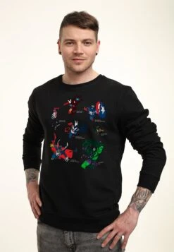 Henry TigerMARVEL VENOMIZED HEROS - Sweatshirt - Black -Stilfulla Val Butik 80f9ff6fc1604485b5ac0e58d9dfb5be