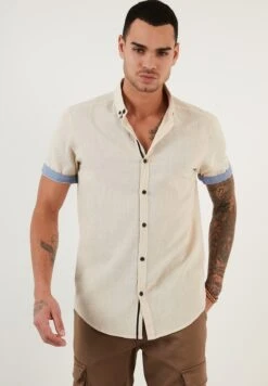 BurattiREGULAR FIT - Skjorta - Stone Colored -Stilfulla Val Butik 82b83c9f74a24983b78211b7c39282f7